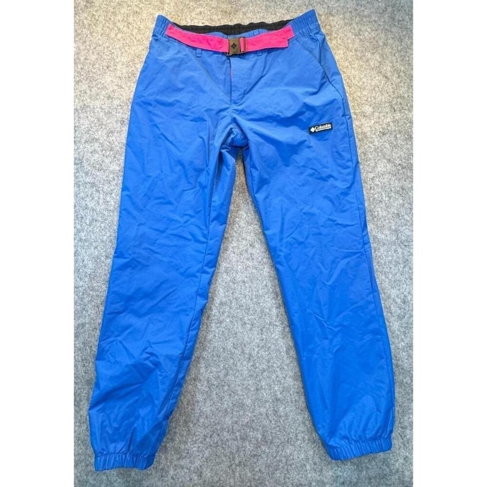Columbia Mens Winter Trainer Large Blue Omni-Shade Retro 90's Pants